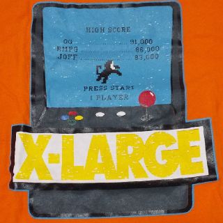 エクストララージ(XLARGE)の実質０円 XLARGE TシャツLサイズ(Tシャツ/カットソー(半袖/袖なし))