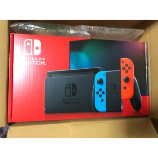 ニンテンドースイッチ(Nintendo Switch)の任天堂   新モデル Nintendo Switch 本体 ネオン 新品未開封(家庭用ゲーム機本体)