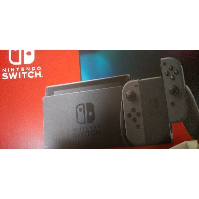 Nintendo Switch 本体 新型 未使用 グレー 家庭用ゲーム機本体
