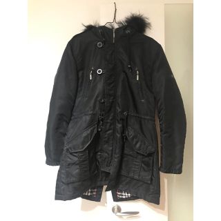 バーバリーブラックレーベル(BURBERRY BLACK LABEL)のバーバリーブラックレーベル　モッズコート　Mサイズ(モッズコート)