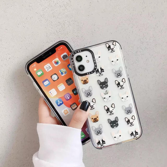 【新品未使用】dog clear case.2【iphone11】 スマホ/家電/カメラのスマホアクセサリー(iPhoneケース)の商品写真