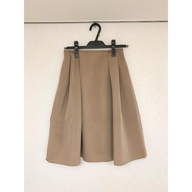 FOXEY - FOXEY NEWYORKフォクシー/ サイドタック バロンスカート38サイズ