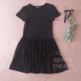 アニエスベー(agnes b.)のagnès b. ENFANT ‧˚₊*フレンチドットワンピース*̩̩̥୨୧˖(ワンピース)