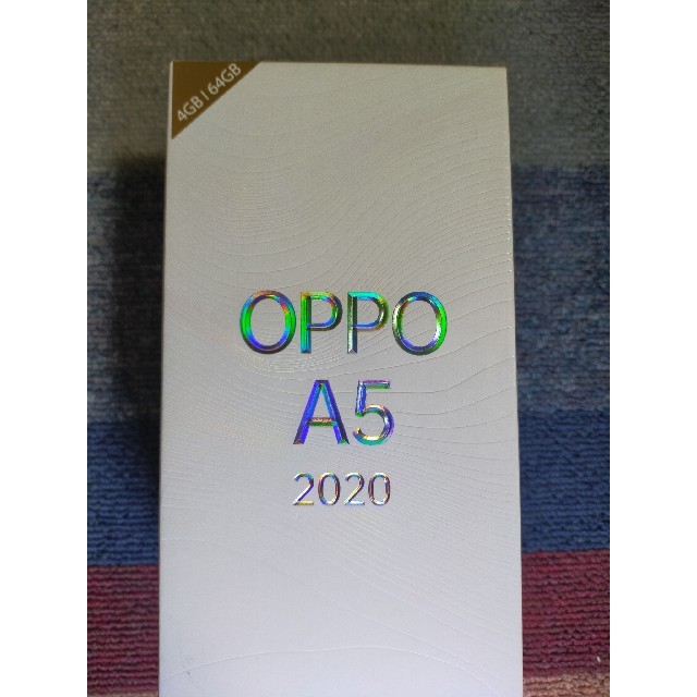 スマートフォン本体【ほぼ新品】oppo a5 2020 64GB(通常版) RAM4GB