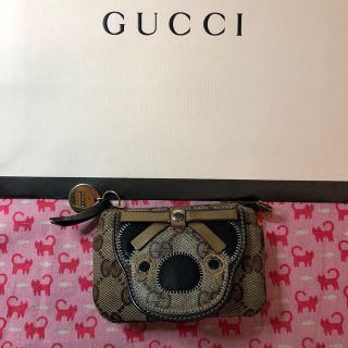 グッチ(Gucci)のグッチ⭐️コインケース　又は　カード入れ　⭐️パグのオリバー　グッチョリシリーズ(コインケース)