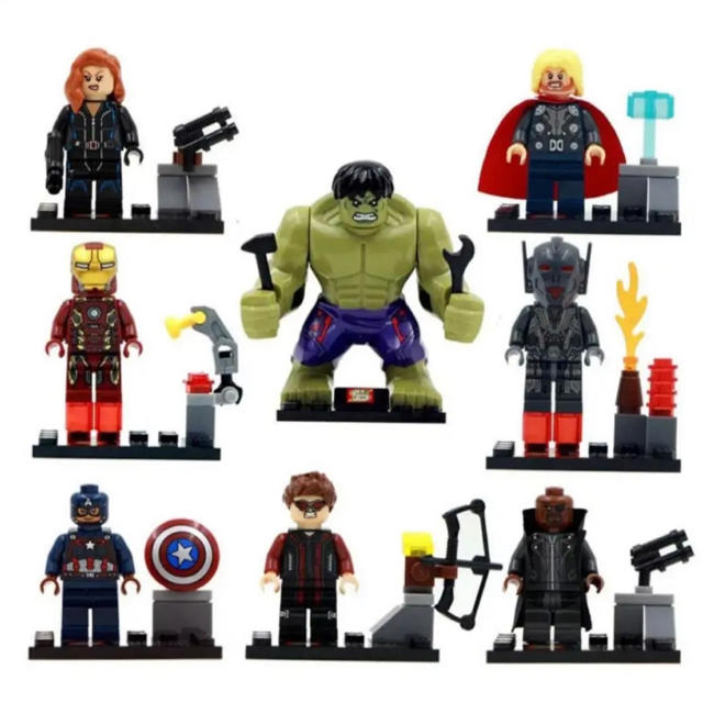 Lego - アベンジャーズ LEGO互換 ミニフィグの通販 by マルコ's shop｜レゴならラクマ