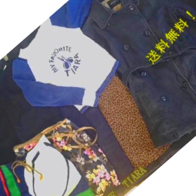 tiara(ティアラ)の送料無料🤍🖤TIARAティアラ椰子ロゴスカート長袖ニット黒コート レディースのトップス(ニット/セーター)の商品写真