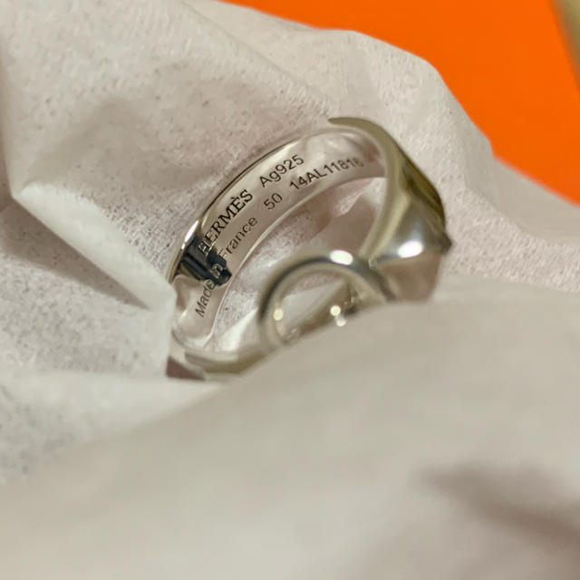 Hermes(エルメス)の新品仕上げ　エルメス　コリエドシアン   リング　指輪　シルバー レディースのアクセサリー(リング(指輪))の商品写真
