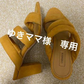 ダイアナ(DIANA)の未使用・新品　CHEMBUR 牛革サンダル(サンダル)