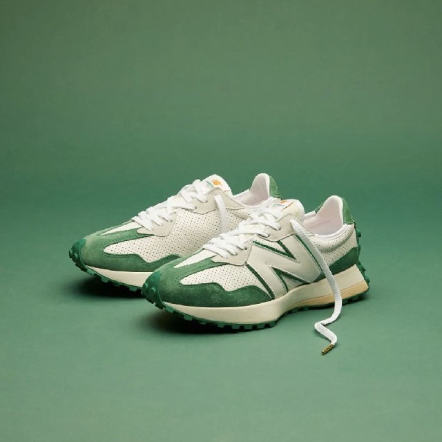 New Balance(ニューバランス)の最安 28㎝ Casablanca x New Blance 327 Green メンズの靴/シューズ(スニーカー)の商品写真