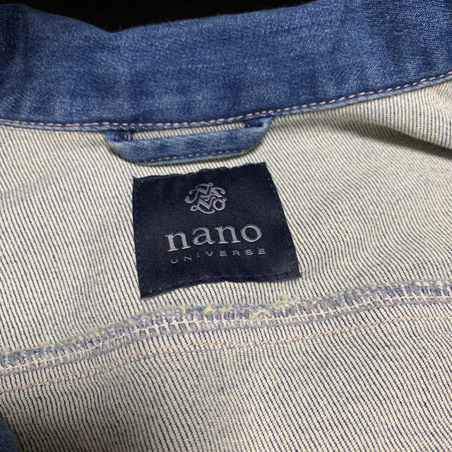 nano・universe(ナノユニバース)のnano universe ジャケット 値下げしました レディースのジャケット/アウター(Gジャン/デニムジャケット)の商品写真