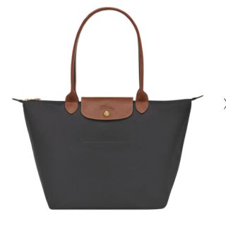 ロンシャン(LONGCHAMP)のLongchamp  ル プリアージュ　グレー  トートバック　ロンシャン(トートバッグ)