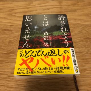 許されようとは思いません(文学/小説)