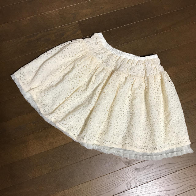 GU(ジーユー)のチュールスカート　kids 150㎝　girl キッズ/ベビー/マタニティのキッズ服女の子用(90cm~)(スカート)の商品写真