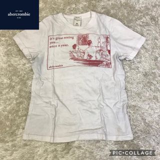 アバクロンビーアンドフィッチ(Abercrombie&Fitch)の✔︎ワンコイン特価　アバクロキッズ　おしゃれ　デザイン　Tシャツ　上質コットン(Tシャツ/カットソー)