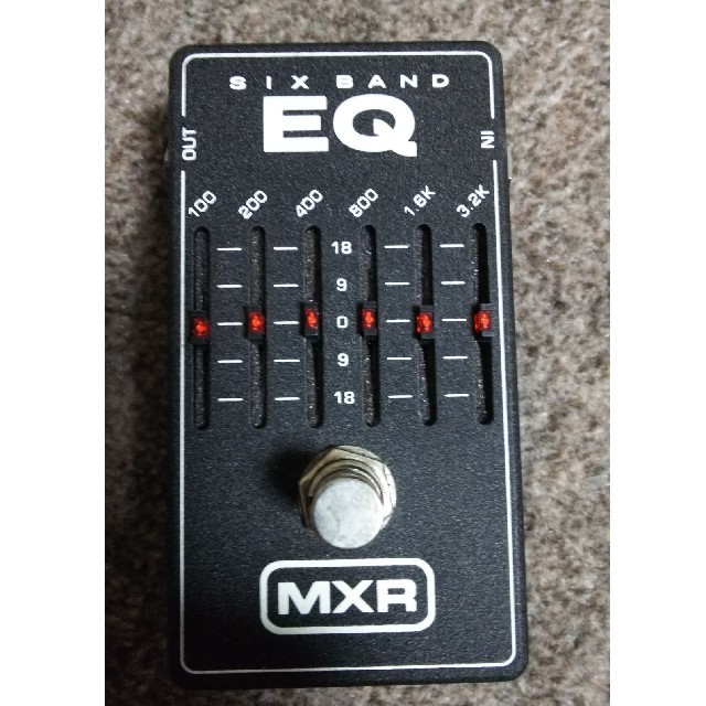 MXR M-109 SIX BAND GRAPHIC EQ イコライザー