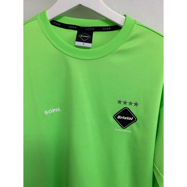 F.C.R.B.(エフシーアールビー)のFCRB ユニフォーム　ロンT グリーン　s メンズのトップス(Tシャツ/カットソー(七分/長袖))の商品写真