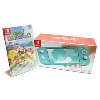 ニンテンドースイッチ(Nintendo Switch)のNintendo Switch Lite + あつまれどうぶつの森 (家庭用ゲーム機本体)