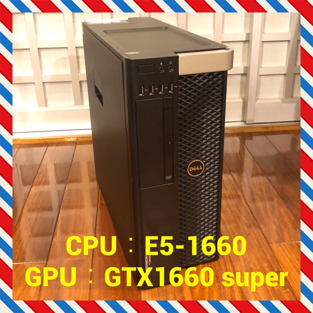 【ゲーミングPC】DELL Precision T3600 (gtx1660S)