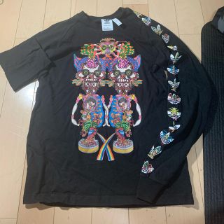 アディダス(adidas)のADIDAS ロンティー　アディダス　長袖　Lサイズ (Tシャツ/カットソー(七分/長袖))