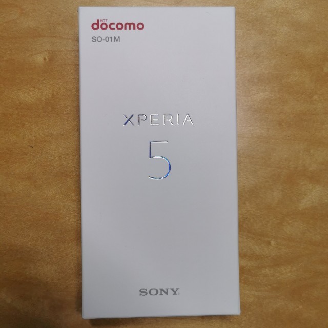 人気急上昇】 Xperia - SIMロック解除済 ドコモ ブルー SO-01M Xperia5