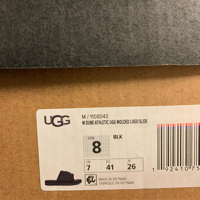 UGG(アグ)のc様専用　アグ　UGG スライドサンダル　26㎝ メンズの靴/シューズ(サンダル)の商品写真