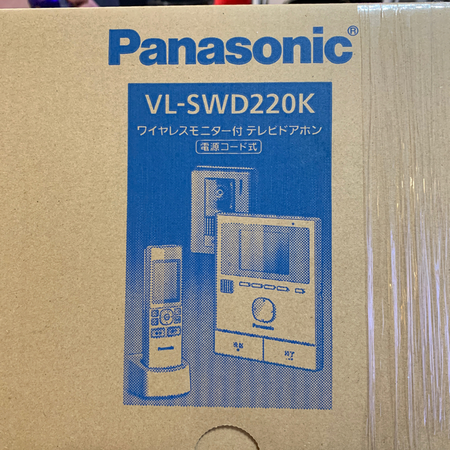 Panasonic(パナソニック)のPanasonic ワイヤレスモニター付テレビドアホン スマホ/家電/カメラのスマホ/家電/カメラ その他(防犯カメラ)の商品写真