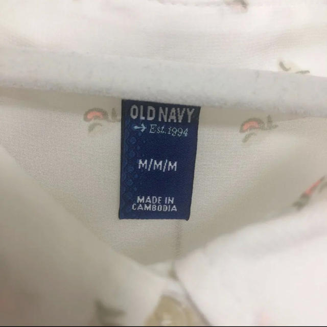 Old Navy(オールドネイビー)のシフォンシャツ シアーシャツ レディースのトップス(シャツ/ブラウス(長袖/七分))の商品写真