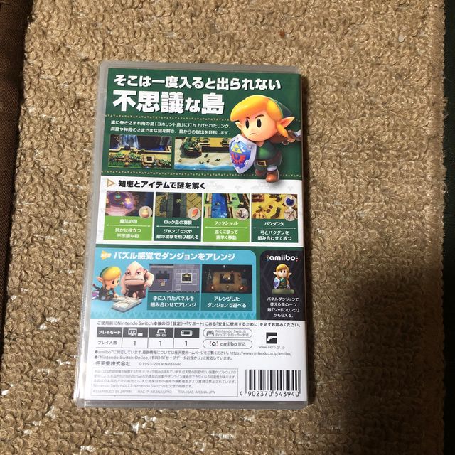 Nintendo Switch(ニンテンドースイッチ)のゼルダの伝説　夢をみる島　Switch エンタメ/ホビーのゲームソフト/ゲーム機本体(家庭用ゲームソフト)の商品写真