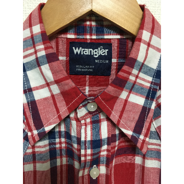 Wrangler(ラングラー)のWrangler チェックシャツ（メンズ）6月末まで掲載 メンズのトップス(シャツ)の商品写真