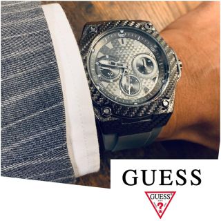 ゲス(GUESS)の【値下げ！】GUESS  ゲス　LEGACY  未使用品(腕時計(アナログ))