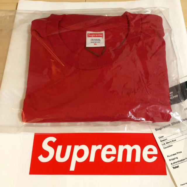 Supreme Shop Tee 赤XL 新品 未使用