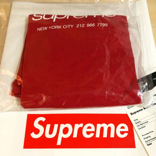 Supreme Shop Tee 赤XL 新品 未使用