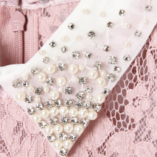 お値下げゆうこす着用♡グレイスコンチネンタル♡オーガン刺繍衿