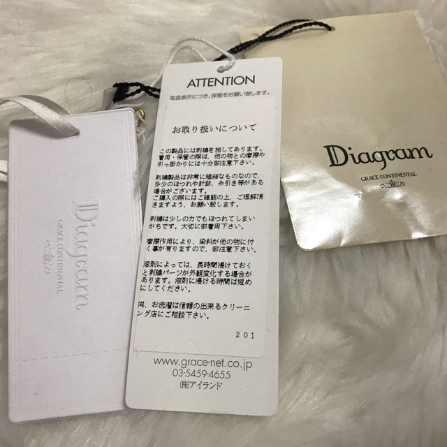 お値下げゆうこす着用♡グレイスコンチネンタル♡オーガン刺繍衿