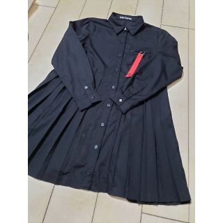 キャンディーストリッパー シャツワンピース ひざ丈ワンピース