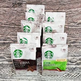 スターバックスコーヒー(Starbucks Coffee)のスターバックスコーヒー　カフェベロナ・ディカフェハウスブレンド(コーヒー)