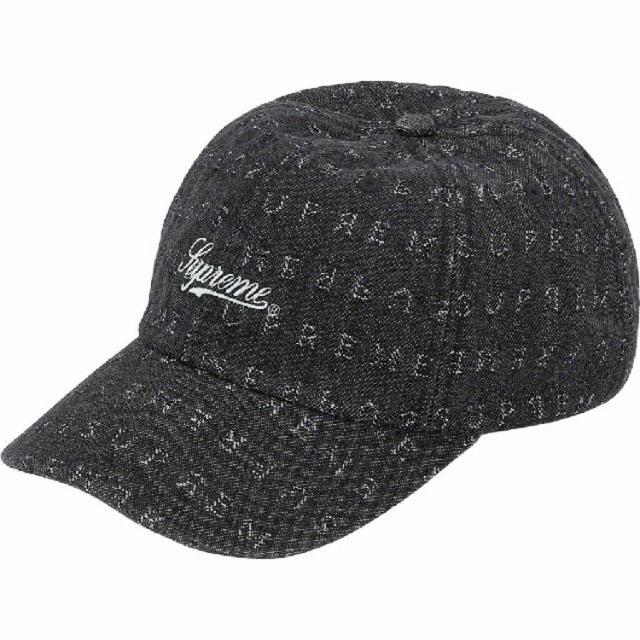 Supreme(シュプリーム)のSupreme Jacquard Logos Denim 6-Panel メンズの帽子(キャップ)の商品写真