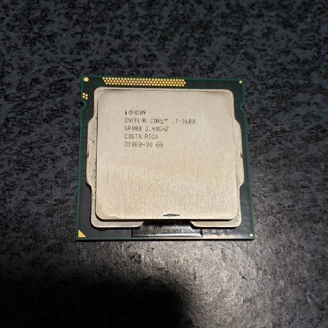 intel CPU core i7 2600