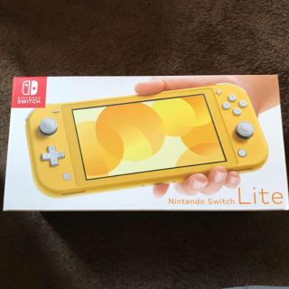 ニンテンドースイッチ(Nintendo Switch)の新品未開封 Nintendo Switch lite yellow スイッチ(家庭用ゲーム機本体)