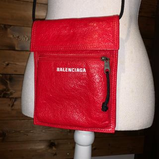 バレンシアガ エクスプローラー ポーチ ショルダー 正規品 レザー ...