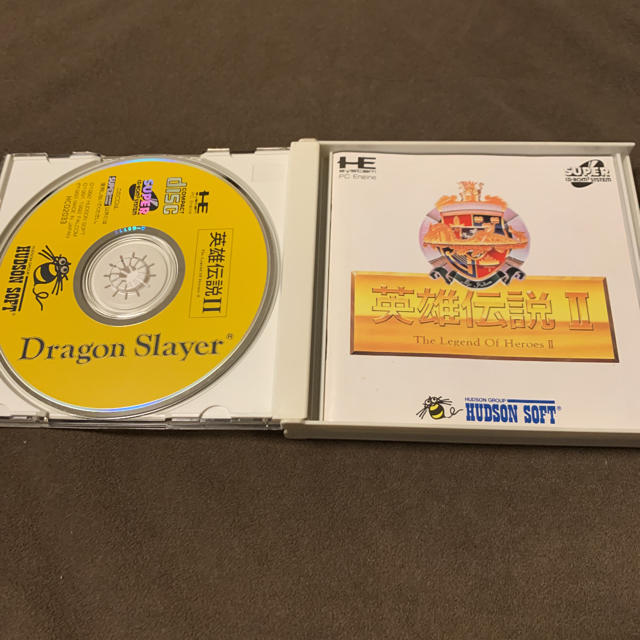 英雄伝説II PCエンジンメガCD エンタメ/ホビーのゲームソフト/ゲーム機本体(家庭用ゲームソフト)の商品写真