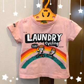 ランドリー(LAUNDRY)のLandry size ss 90くらい Tシャツ ピンク サイクリング(Tシャツ/カットソー)