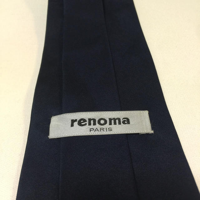 RENOMA(レノマ)のブランドネクタイ レノマ ネイビーネクタイ  メンズのファッション小物(ネクタイ)の商品写真