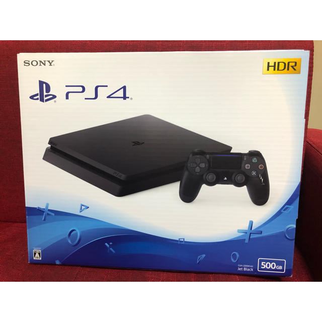 新作/特典付】 美品 PS4本体 薄型 ジェットブラック 500GB CUH