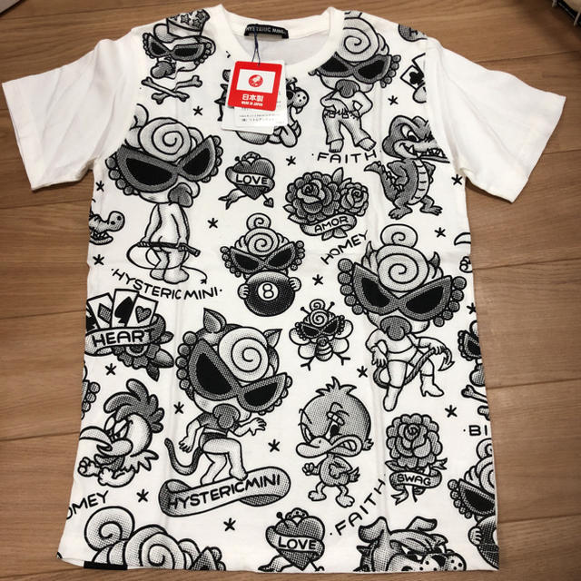 HYSTERIC MINI(ヒステリックミニ)の新品タグ付　ヒステリックミニ  ヒスミニ Tシャツ キッズ/ベビー/マタニティのキッズ服女の子用(90cm~)(Tシャツ/カットソー)の商品写真