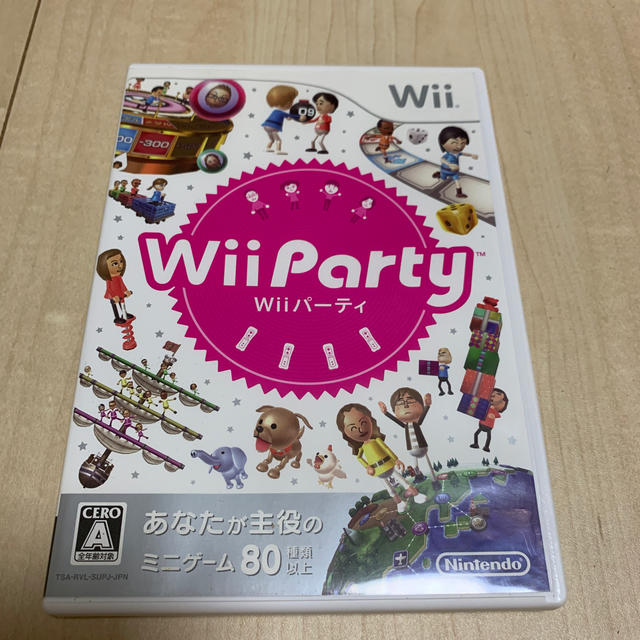 任天堂(ニンテンドウ)のWii Party Wii エンタメ/ホビーのゲームソフト/ゲーム機本体(家庭用ゲームソフト)の商品写真