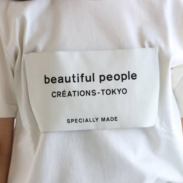 beautiful people ネームタグTシャツ