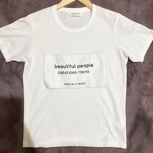 beautiful people ネームタグTシャツ