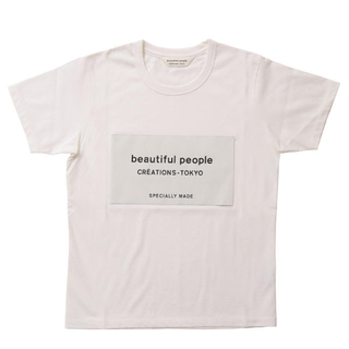 ビューティフルピープル(beautiful people)のbeautiful people ネームタグTシャツ(Tシャツ(半袖/袖なし))